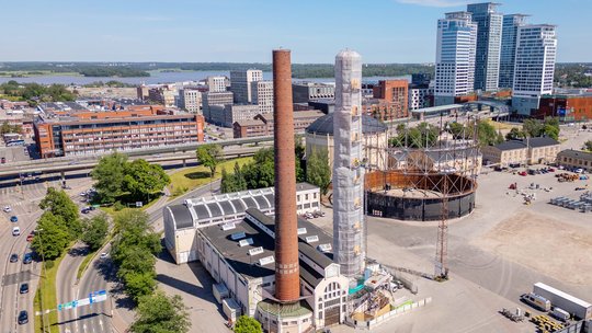 Skorstensprojektet i Suvilahti: nära samarbete lade grunden för framgång