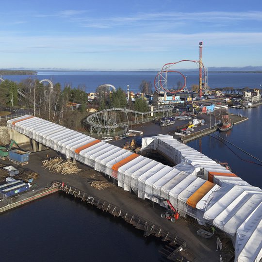 Weather protection of Särkänsilta bridge in Tampere