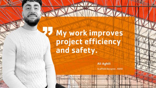 Ali Aghili strengthens our design team – tailored solutions for customer needs!